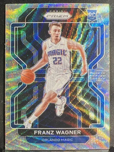 2021-22 Panini Prizm Silver Wave Prizm Franz Wagner #310 Rookie RC