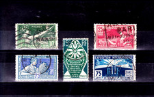 YT  183/184/214/211/215 - OBLITERE - année 1924/1925 - cote 15€ -
