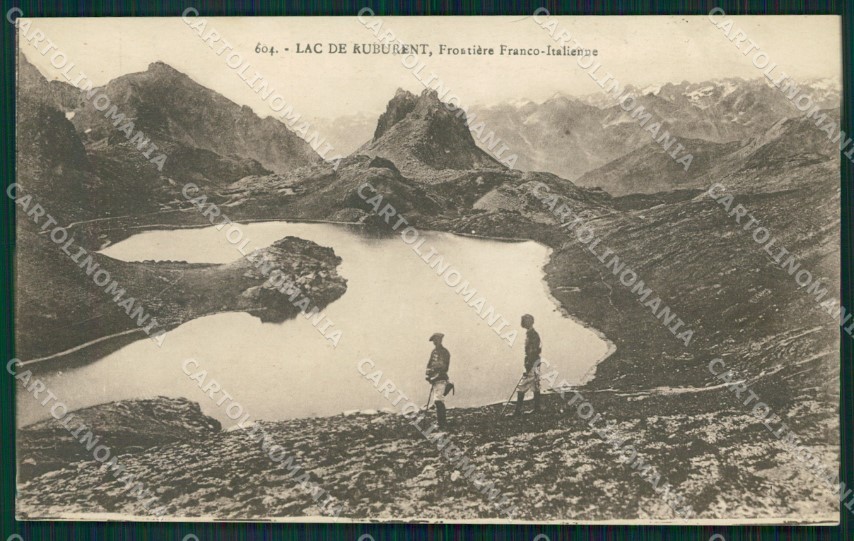 Cuneo Argentera Lago di Roburent cartolina MT6966