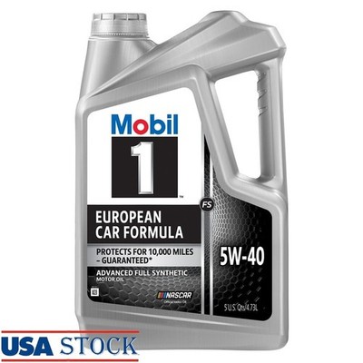 Full Synthetic Motor Oil 5W-40 European Car Engine Protection 10K Miles 160oz US