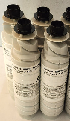 Ricoh Savin Lanier 841337 Black Toner Type 2120D Genuine New No Box Lot Of 4