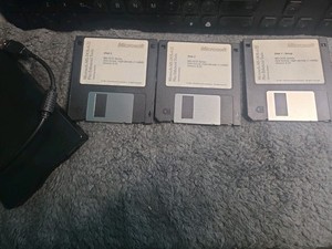 Microsoft MS-DOS 6.22 Plus Enhanced Tools 3.5” Floppy Disks 1-3 Tested! 