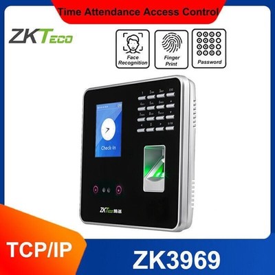 ZKTeco ZK3969 2.8  TFT TCP/IP Face Fingerprint Time Attendance Access Control