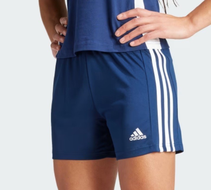 Adidas Women's Squad 21 Shorts GN5779 Large Navy/White