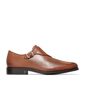 Cole Haan Double Monk Strap Shoes Men 10 Brown Leather Grand OS Cap Toe Cole Haan | Shoes | Cole Haan Men Double Monk Strap Shoes  main image 2
