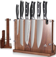 Magnetic Knife Block 12.2 x 9.3" Double Sided Magnetic Knife Holder
