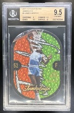 2011-12 Fleer Retro James Worthy #9 JB Jambalaya Tar Heels BGS 9.5