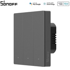 SONOFF Smart Light Switch Wi-Fi 3-Gang Timer Schedule eWeLink App Remote Control