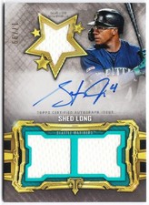2020 Topps Triple Threads Shed Long Rookies Future Phenoms /17