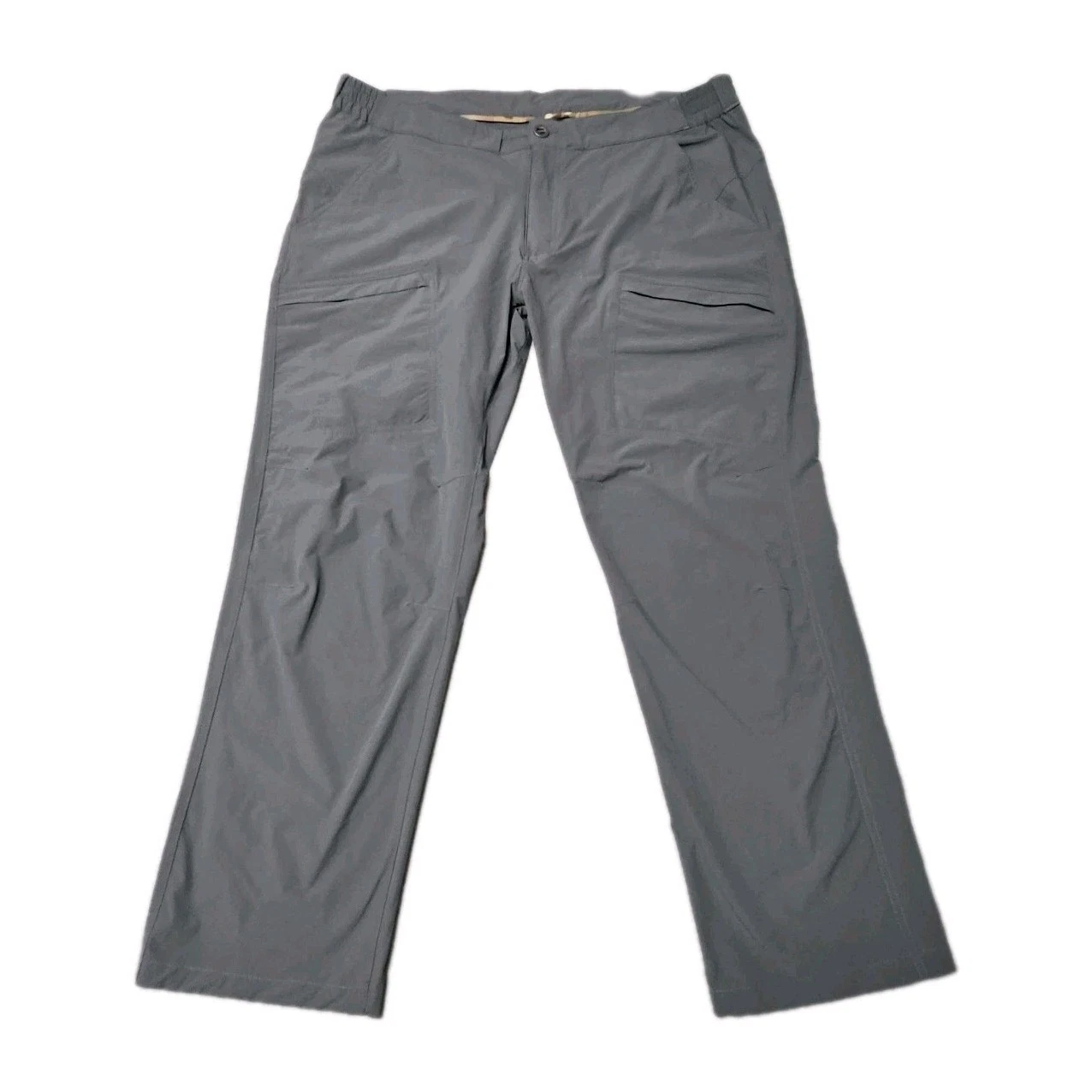 Free Solider Tatical Combat Pants Mens Size 42x30 Water Resistant Cargo Gray