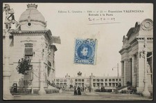 Valencia. VALENCIA. Exposición Valenciana. Entrada a la pista.