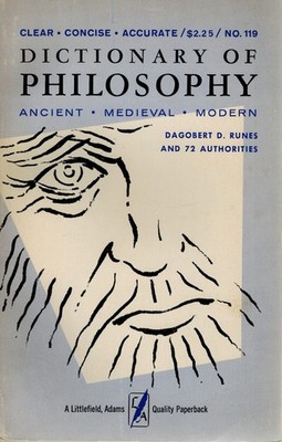 DD Runes: Dictionary of Philosophy. Ancient - Medival - Modern  | gut