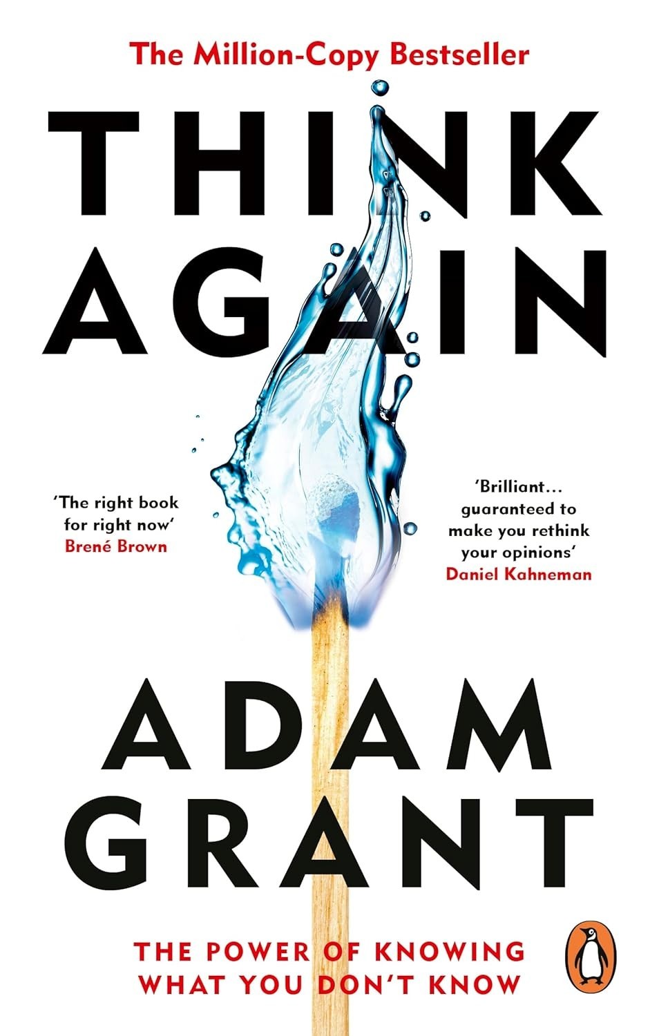 Think Again: The Power of Knowing What You Don't Know by Adam Grant Paperback