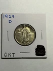 1929-D Standing Liberty Silver Quarter Choice BU UNC Great Strike