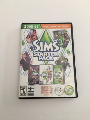 The Sims 3: Starter Pack PC 2013 - The Sims 3, Late Night, & High End Loft Stuff