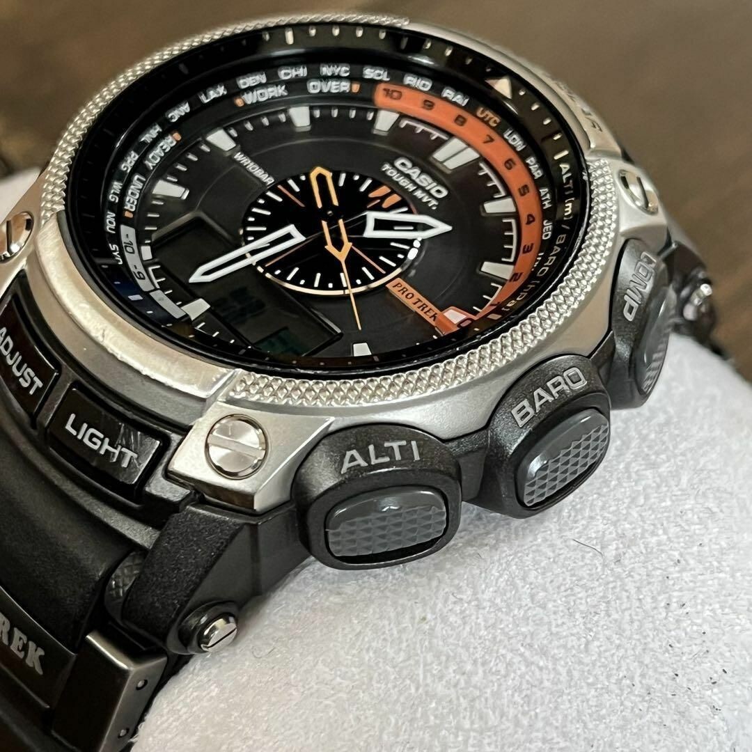 【美品】CASIO PROTREK プロトレック PRW-5000-1JF CASIO PROTREK PRW-5000-1JF Quartz Analog Watch | eBay