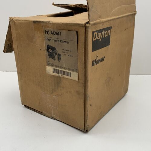 Motor soplador de alta temperatura Dayton 4C491 1/20 HP 115V 2800/3200 RPM - Imagen 2 de 10
