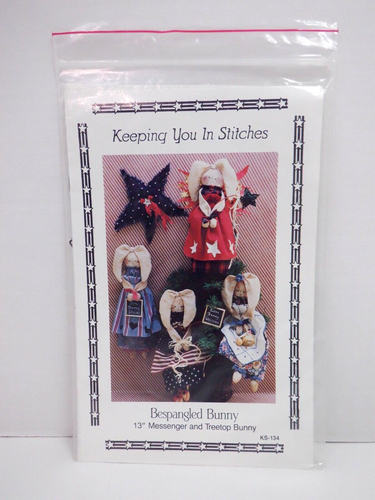 Lot of 11 Bunny Easter Holiday Craft Patterns ( EASTER 2 ) - Uncut - Picture 7 of 7