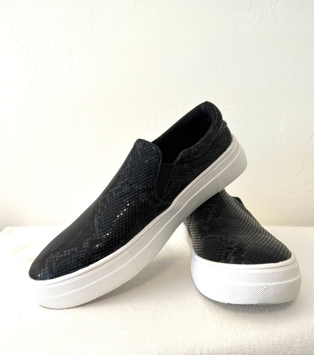 Coconuts by Matisse Harry Women's Sneakers Black Platform Slip On