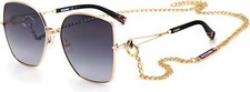 NEW Missoni MIS Mis0052 Sunglasses 0J5G Gold 100 AUTHENTIC