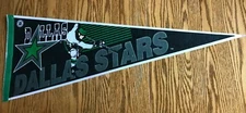 Dallas Stars Vintage Hockey NHL Full Size Pennant 30" Wincraft 