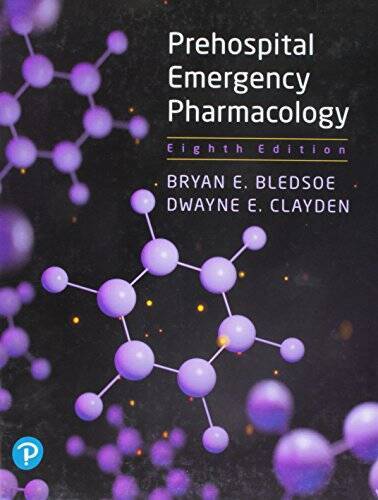 Prehospital Emergency Pharmacology (8th Edition) - Hardcover - GOOD