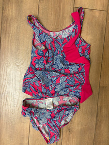 Lands' End Kids girls tankini  size 12 GUC