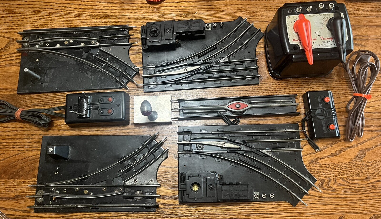 Lionel O27 Remote Control Switch 1122  Train Railroad Transformer MAR 6019 Track