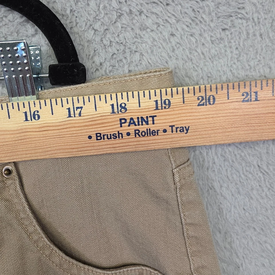 Moda Pantalones Bug Para Mujer Talla Grande 20W Pierna Ancha Tiro Alto Lona Y2K Elastizados Foto 4 de 4