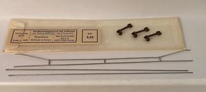 VEB DDR HO Catenary Wire Cross Span In Sealed Package 7-9/16"