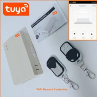 KBA WLAN Rollladenempfänger mit Handschalter + 2 Fernbedienungen (Tuya App)