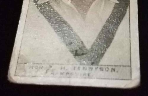 1926 Ogden's Cricket #47 Lionel H. Tennyson Tobacco Card LOW GRADE (crease) - Picture 5 of 5