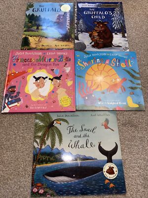 Julia Donaldson Book Bundle Fruffalo Child Princess Mirror Belle Sharing Shell