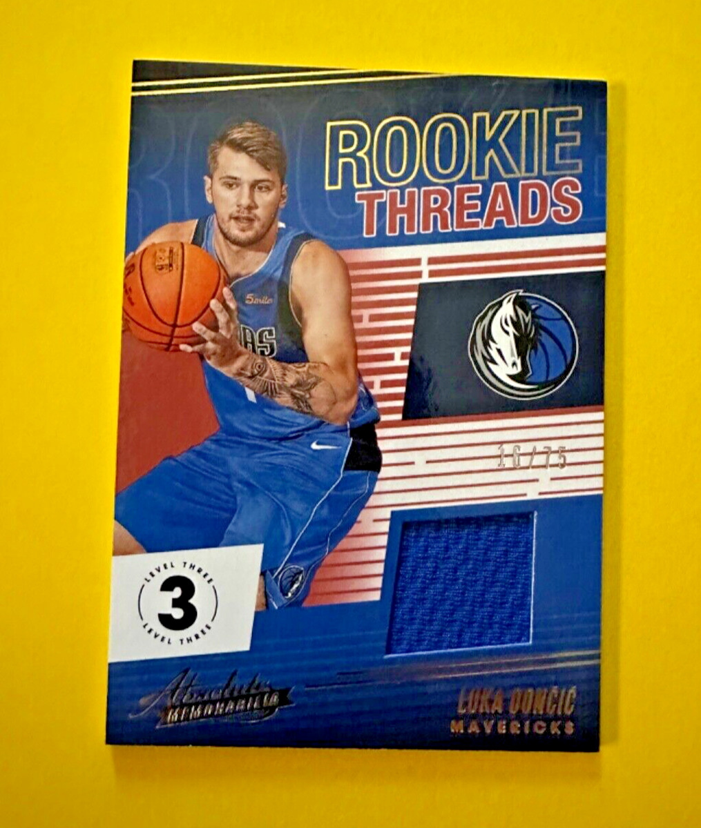 luka doncic RC ドンチッチ 2018-19 Panini Absolute Memorabilia - Rookie Threads Luka