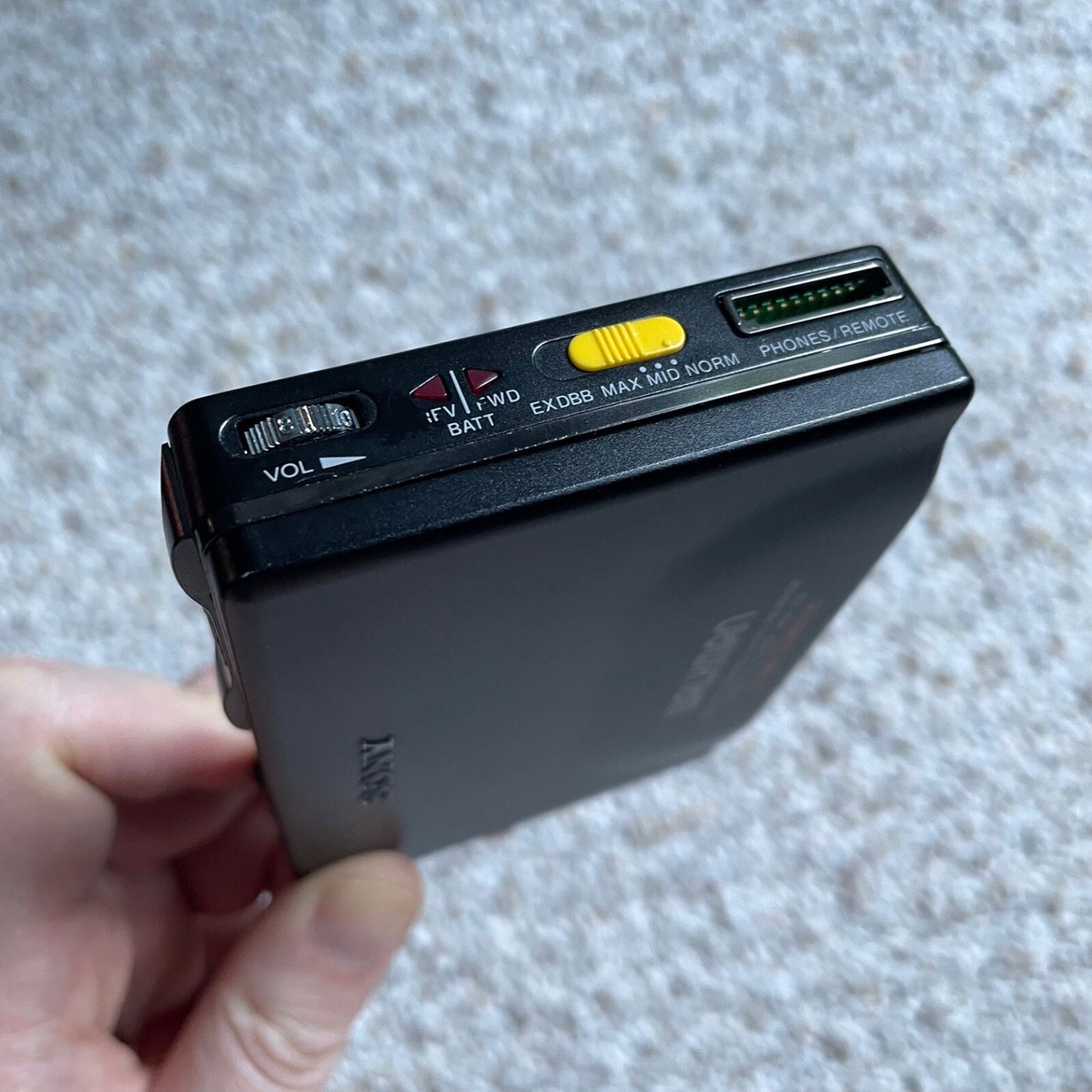 Sony WM-702 Walkman Cassette Player, Awesome Black ! For Sony WM-702 Walkman Cassette Player, Awesome Black ! For