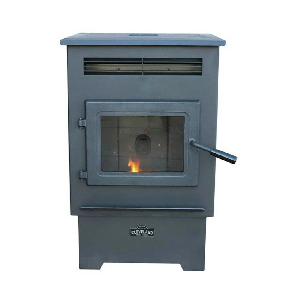 Cleveland Iron Works F500200 34,000 BTU Medium Pellet Stove New | eBay