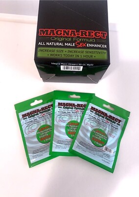 M-Rect Original Green Max-pro.  Made In USA  100% Original 30 Packs