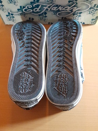 ED Hardy Sneaker Gr.42 Black in OVP - Bild 4 von 7