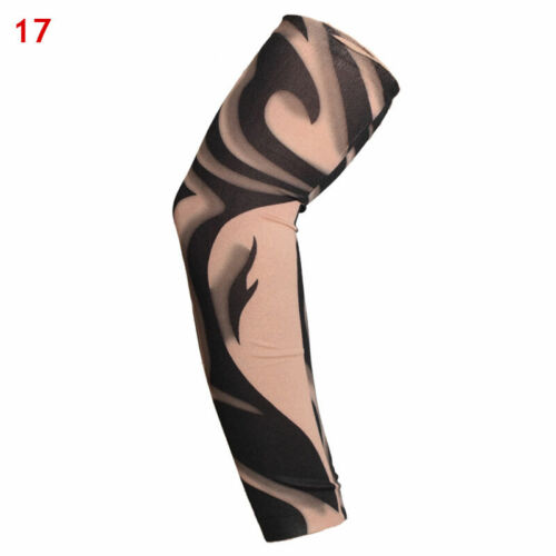 Tatuaggio Maniche Uomo Donna Nylon Temporaneo Finto Tatoo Completo Braccio Calze - Imagen 48 de 54