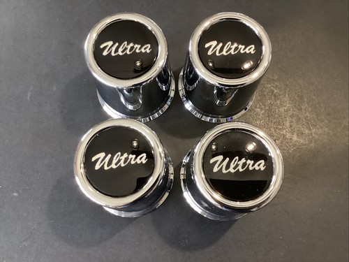 4 NOS NEW CAP ULTRA WHEEL RIM CENTER CAP 3096 PUSH THRU 3.25" DIAMETER BORE - Picture 2 of 5