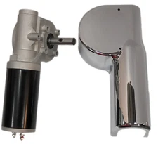 ATP60-1500 2.1hp Electric Dump Truck Tarp Motor 60:1 1500 watt 12VDC with Cover