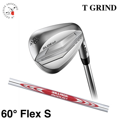 Ping Glide 4.0 T Grind Wedge Club 60° N.S.PRO 950GH Modus3 Tour115 Shaft Flex S 