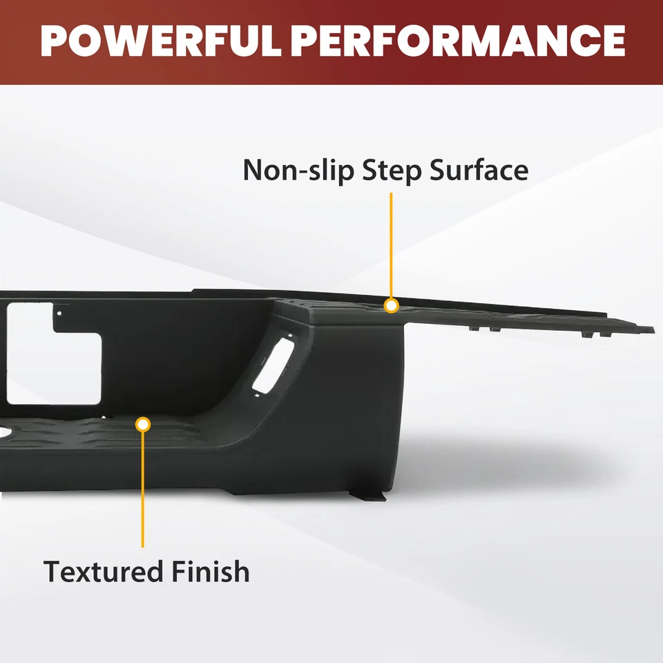 For Toyota Tundra 2014-2021 Rear Step Bumper Center Pad W/O Sensor Hole Foto 2 de 4