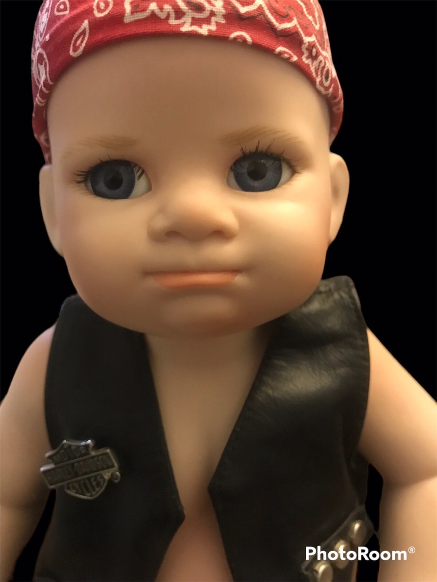 Franklin Mint Harley Davidson “Bobby The Little Biker Baby