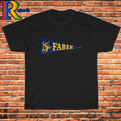 New Faber College Logo Animal House Black/Grey/White/Navy Shirt Size S-3XL