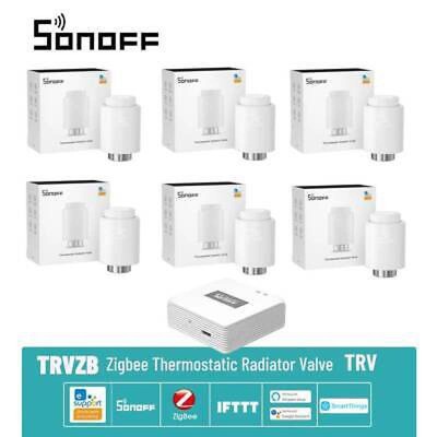 SONOFF TRV Zigbee Thermostatisches Heizkörperventil TRVZB Smart Home Heizungsakt