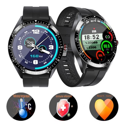 Men's Smart Watch Fitness Tracker Calls/Messages Reminder for iOS Android Phone