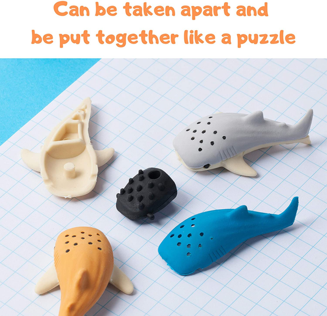 Mr. Pen Eraser, 30 Pack, Animal Erasers, Puzzle Erasers, Take Apart Erasers, Pu eBay