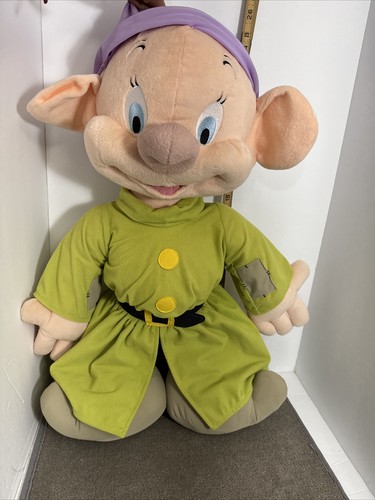 Snow White And The Seven Dwarfs Dopey Jumbo 25" Plush Mattel Fisher Price 2001 - Picture 7 of 10