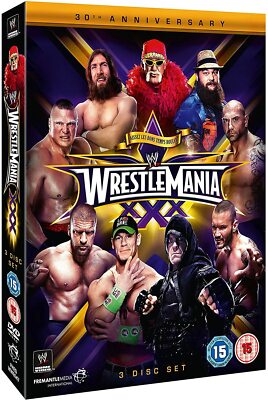 WWE Wrestlemania 30 [3x DVD] *NEU* DEUTSCH WM XXX 2014 Hall of Fame Zeremonie 